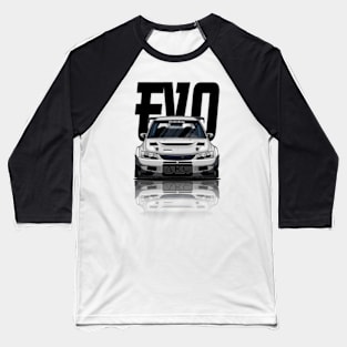 Mitsubishi Lancer Evolution Evo 9, IX, JDM Car Baseball T-Shirt